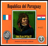 Paraguay Block 155 Postfrisch Napoleon, Muster #ND203 - Paraguay