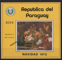 Paraguay Block 197 Postfrisch Kunst, Muster #ND219 - Paraguay