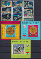 Paraguay Block 136-138 + 2005-2013 Postfrisch Raumfahrt, Muster #ND268 - Paraguay