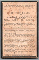 Bidprentje St-Martens-Latem - Cocquyt Livinus (1845-1927) - Images Religieuses