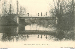 CPA Ballancourt-Pont Du Bouchet-Timbre      L1697 - Ballancourt Sur Essonne