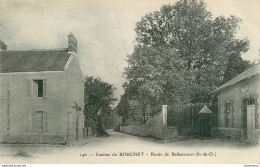 CPA Vert Le Petit-Cantine Du Bouchet-Route De Ballancourt-146-Timbre      L1697 - Vert-le-Petit