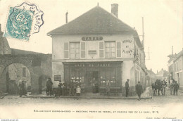 CPA Ballancourt-Ancienne Porte De Ferme Et Grande Rue De La Gare-2-Timbre      L1697 - Ballancourt Sur Essonne