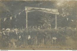 CPA Ecos-Concours De Pompes Du 28 Juin 1908-Drapeaux  L1041 - Autres & Non Classés