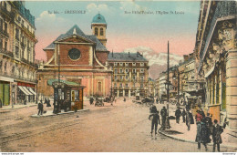 CPA Grenoble-Rue Félix Poulat,l'église St Louis  L1042 - Grenoble