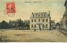 CPA Beuzeville-Hôtel De Ville-Timbre      L1043 - Autres & Non Classés