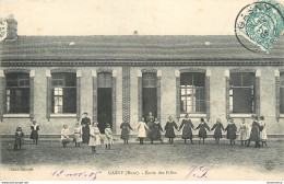 CPA Gasny-Ecole Des Filles-Timbre    L1044 - Autres & Non Classés