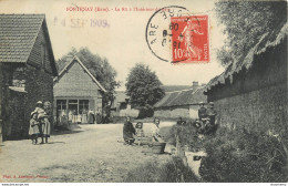 CPA Fontenay-Le Rû à L'intérieur Du Pays-Timbre   L1045 - Andere & Zonder Classificatie