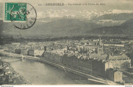 CPA Grenoble-Vue Générale-Timbre     L1082 - Grenoble