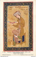 CPA British Museum-Persian-Portrait Of Youth Reading By Rita Abbasi          L1844 - Malerei & Gemälde