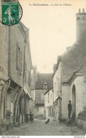 CPA Chateaudun-La Rue Du Château-54-Timbre    L2348 - Chateaudun
