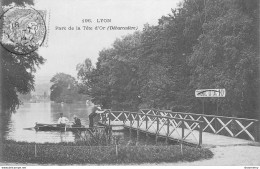 CPA Lyon-Parc De La Tête D'Or-196-Timbre      L1778 - Otros & Sin Clasificación