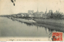 CPA Saumur-La Loire Et Le Quai De Limoges-Timbre     L1217 - Saumur