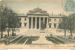 CPA Marseille-Palais De Justice-Timbre    L1218 - Sonstige Sehenswürdigkeiten