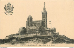 CPA Marseille-Notre Dame De La Garde    L1218 - Notre-Dame De La Garde, Funicular Y Virgen