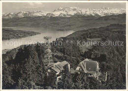 11665995 Uetliberg Zuerich Restaurant Uto Kulm Mit Zuerichsee Und Glarner Alpen  - Autres & Non Classés