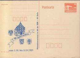 DDR PP 19 II, Ungebraucht, 1. Prignitzschau 1.-8-10.1989, KV Kyritz - Cartes Postales Privées - Neuves