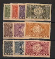 SENEGAL - 1935 - Taxe TT N°YT. 22 à 31 - Série Complète - Neuf Luxe ** / MNH / Postfrisch - Timbres-taxe