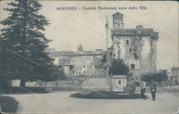 Cr260 Cartolina  Benevento Citta' Castello Medioevale Visto Dalla Villa Campania - Benevento