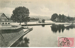 CPA Exposition Universelle De Liège-La Meuse Et L'Ourthe-Timbre      L1781 - Luik