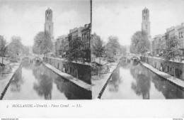 CPA Hollande Utrecht-Vieux Canal-Stéréoscopique-8     L2426 - Utrecht