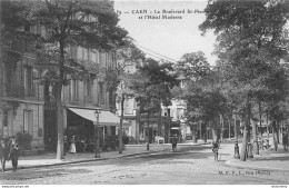 CPA Caen-Le Boulevard St-Pierre Et L'hôtel Moderne-59      L2426 - Caen