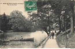 CPA Paris-Bois De Boulogne-Vue Sur Les Lacs-77-Timbre-RARE     L2427 - Andere & Zonder Classificatie