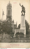 CPA Capdenac Gare-Clocher De L'église Et Monument Aux Morts-135   L2205 - Autres & Non Classés