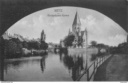 CPA Metz-Evangelische Kirche       L2262 - Metz