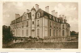 CPA Lailly-Château De Fonpertuis-Timbre      L2265 - Andere & Zonder Classificatie