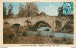 CPA Mesvres-Bords Du Mesvrin-Le Pont-2-Timbre      L2265 - Andere & Zonder Classificatie