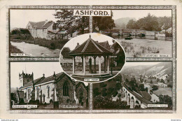 CPSM Ashford-Multivues-Timbre      L1952 - Andere & Zonder Classificatie