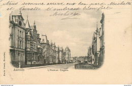 CPA Anvers-L'avenue Cogels-Timbre-état Voir Scan    L1971 - Antwerpen