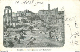 CPA Roma-Foro Romano Dal Tabullario    L1971 - Autres Monuments, édifices