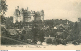CPA Pierrefonds-Le Château Et L'église-125      L1988 - Pierrefonds