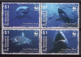 Saint Vincent And The Grenadines 2006 Mi 6282-6285 MNH  (ZS2 SVGvie6282-6285) - Marine Life