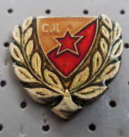 Baketball Club SD Crvena Zvezda Red Star Belgrade Serbia  Pin - Basketball