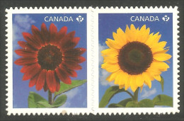 Canada Sunflowers Tournesols Annual Collection Annuelle MNH ** Neuf SC (C24-44ib) - Mechanical