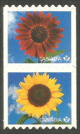 Canada Sunflowers Tournesols Annual Collection Annuelle MNH ** Neuf SC (C24-42iia) - Unused Stamps