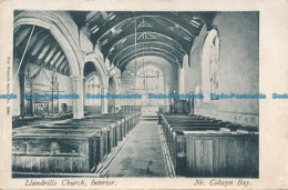 R031884 Llandrillo Church Interior. Nr. Colwyn Bay. Wrench. No 3348. 1908 - Monde