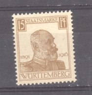 Wurtemberg  -  Service  :  Mi  244  ** - Mint