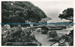 R032682 Lynmouth Harbour And Gardens From Countisbury Hill. Harvey Barton. RP. 1 - Welt
