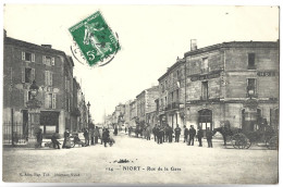 NIORT - Rue De La Gare - Niort