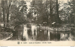 CPA Dijon-Jardin De L'Arquebuse-L'Ile Des Cygnes-78    L2305 - Dijon