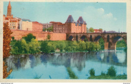 CPA Montauban-Le Musée Ingres Et Le Clocher De L'église St-Jacques-5    L2305 - Montauban