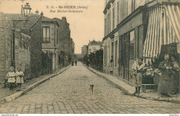 CPA St-Saint Ouen-Rue Michel Delacroix-Timbre     L1816 - Saint Ouen