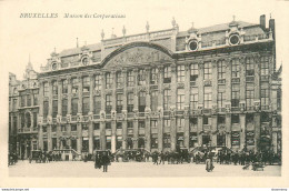 CPA Bruxelles-Maison Des Corporations      L2220 - Plazas