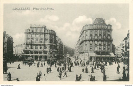 CPA Bruxelles-Place De La Bourse      L2220 - Piazze