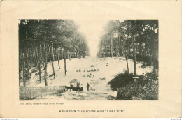 CPA Arcachon-La Grande Dune-Ville D'hiver-Timbre      L2235 - Arcachon