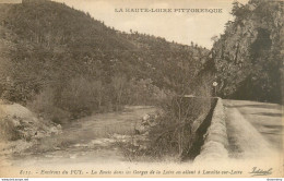 CPA Environs Du Puy-La Route Dans Les Gorges De La Loire En Allant à Lavoüte Sur Loire      L2236 - Le Puy En Velay